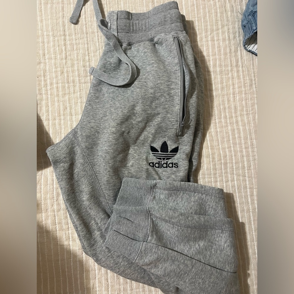 Grey Adidas Joggers